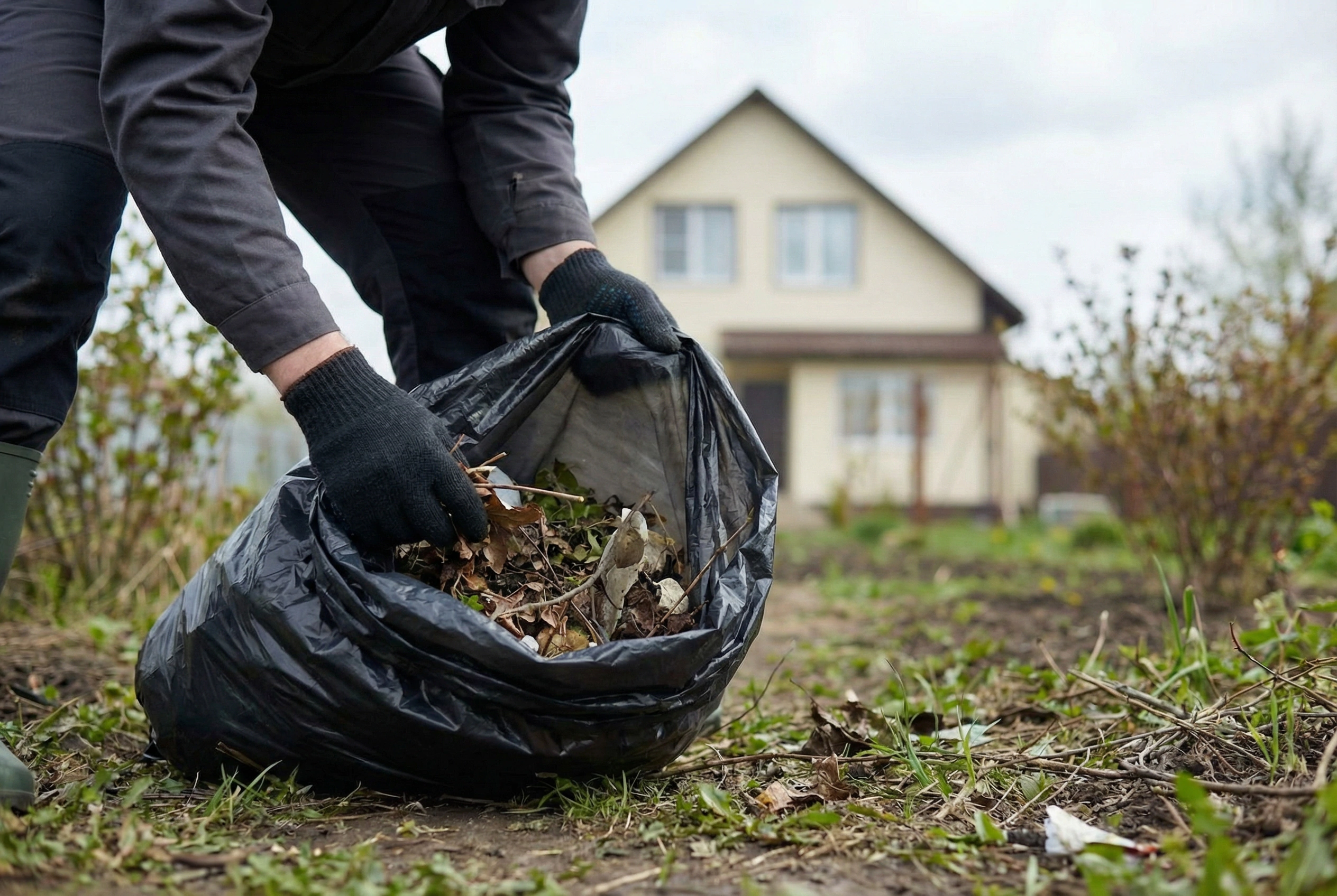 Очистка территории